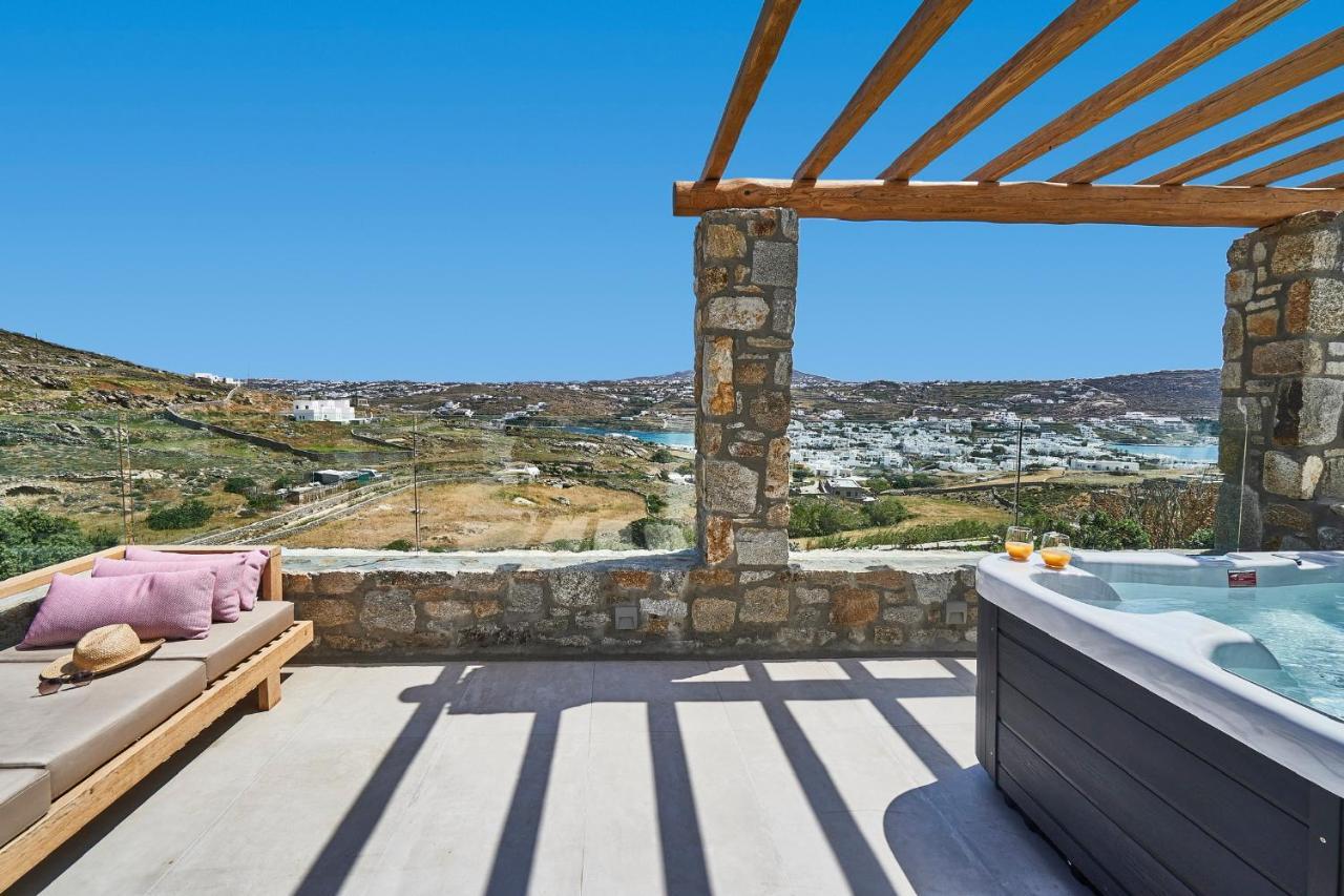 Due Mari Mykonos Agios Ioannis Diakoftis Exterior foto