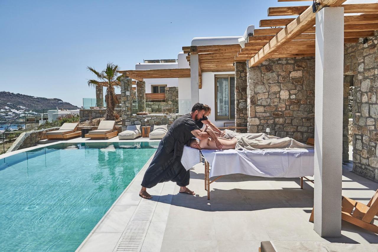 Due Mari Mykonos Agios Ioannis Diakoftis Exterior foto