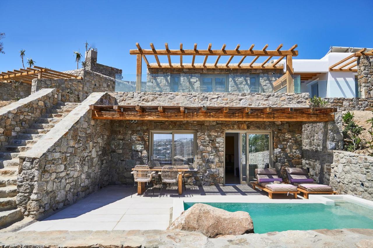 Due Mari Mykonos Agios Ioannis Diakoftis Exterior foto