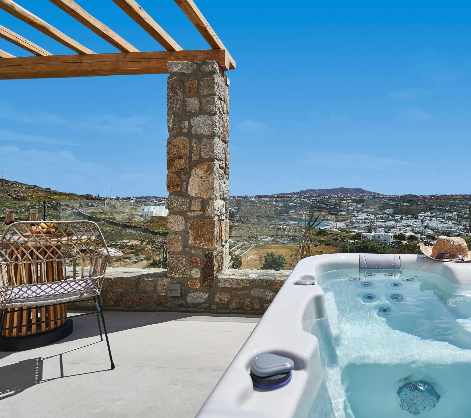 Due Mari Mykonos Agios Ioannis Diakoftis Exterior foto